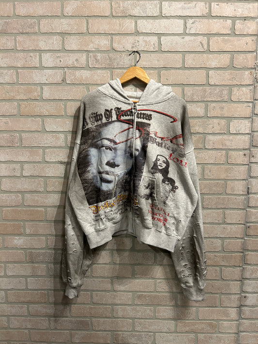 Vale Sade Zip Up Hoodie XXL