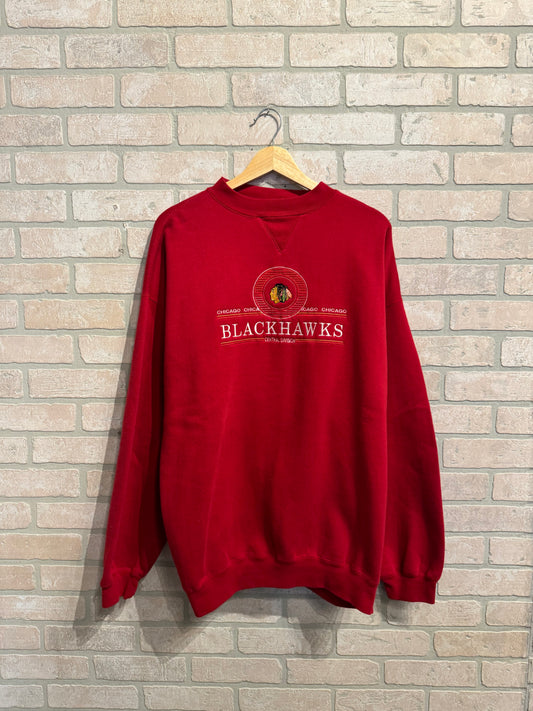 Vintage Chicago Blackhawks Crewneck XL