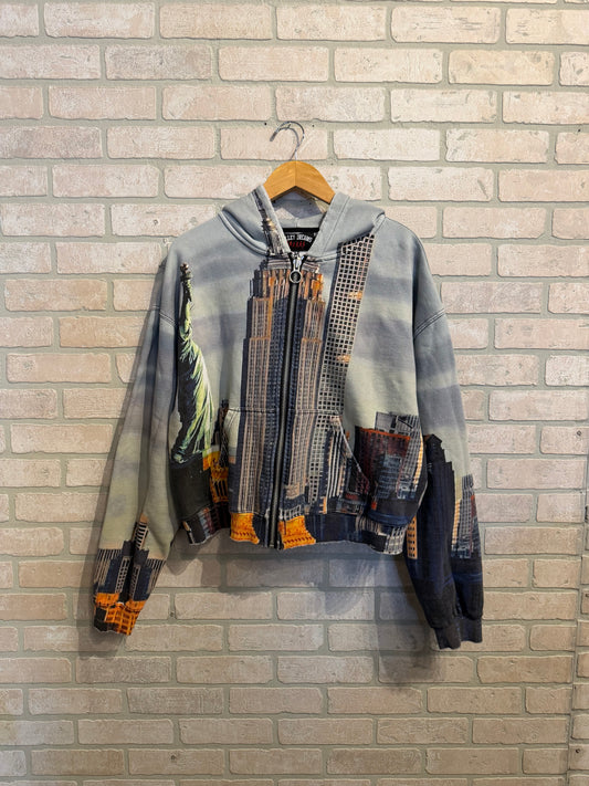 Vale NYC Zip Hoodie L