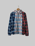 Azva Studios Plaid Windbreaker M