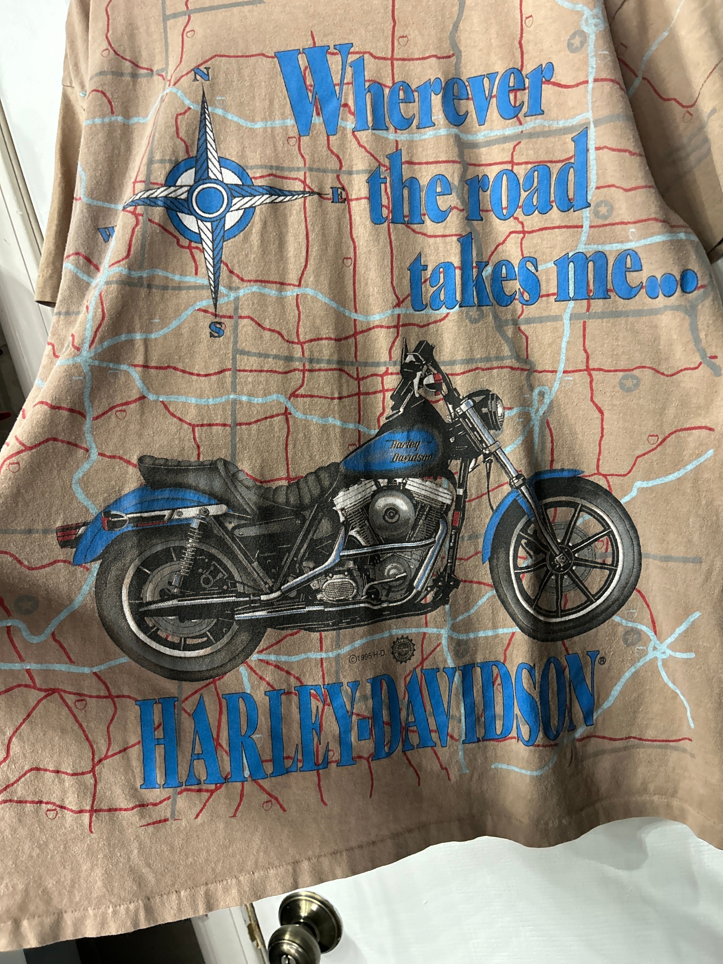 Vintage Harley Davidson Tee XL