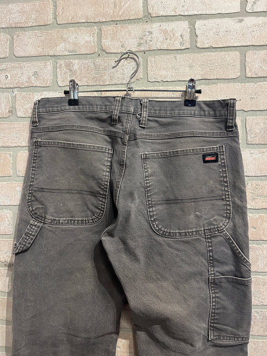 Grey Dickies Cargo Pants 34x32