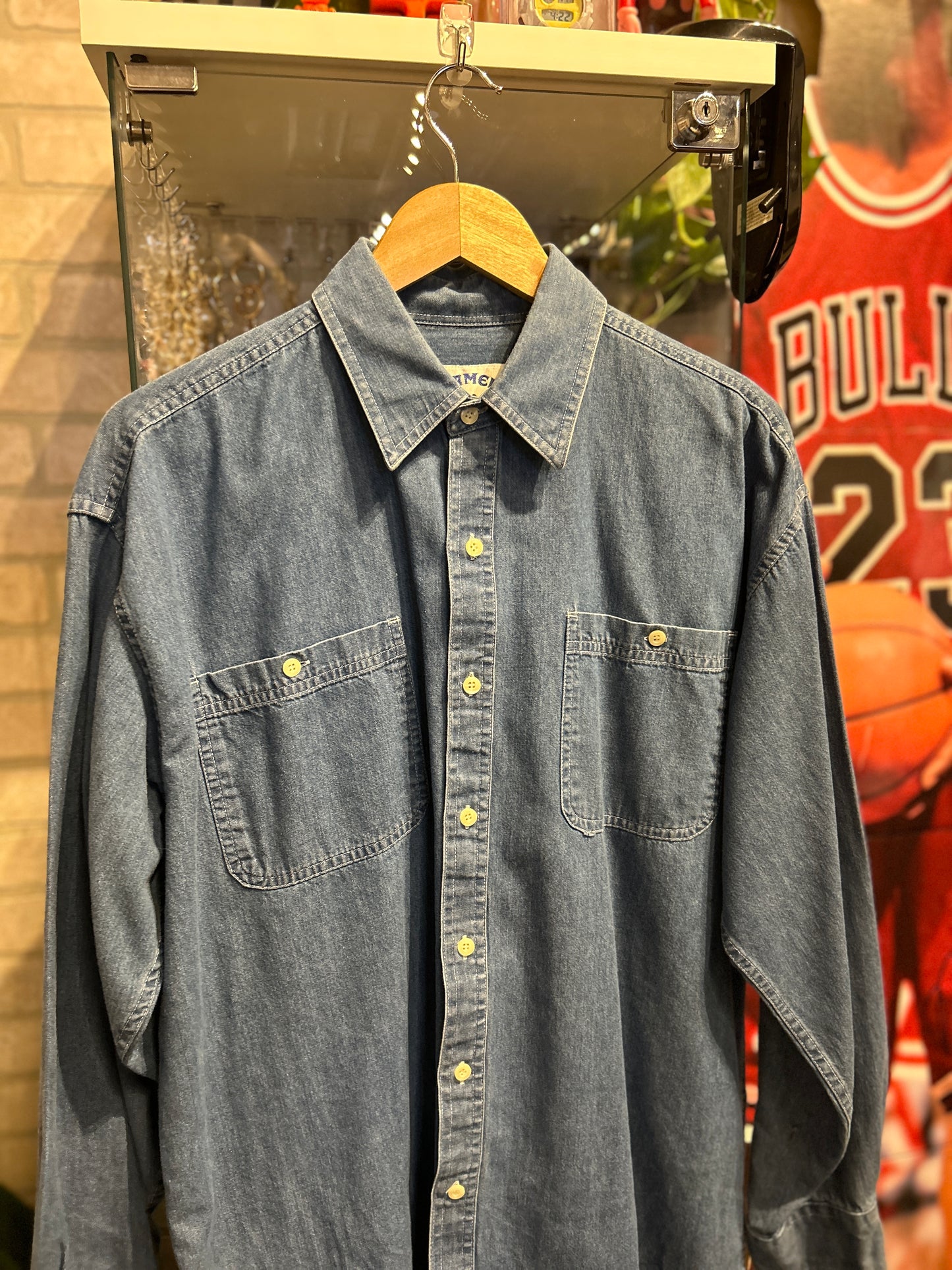 Vintage Camel Jean Jacket L