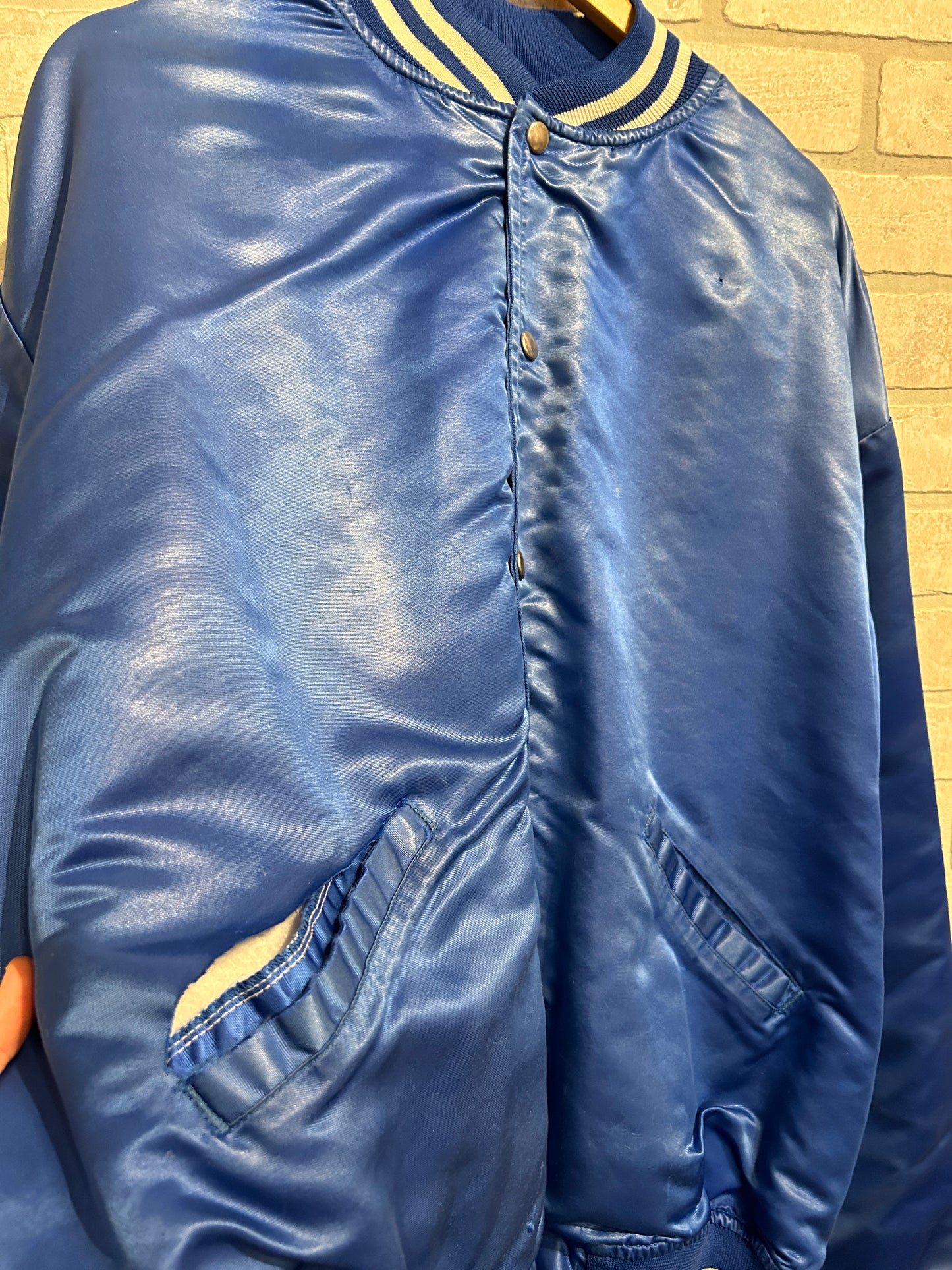 Vintage Kentucky Satin Jacket XL