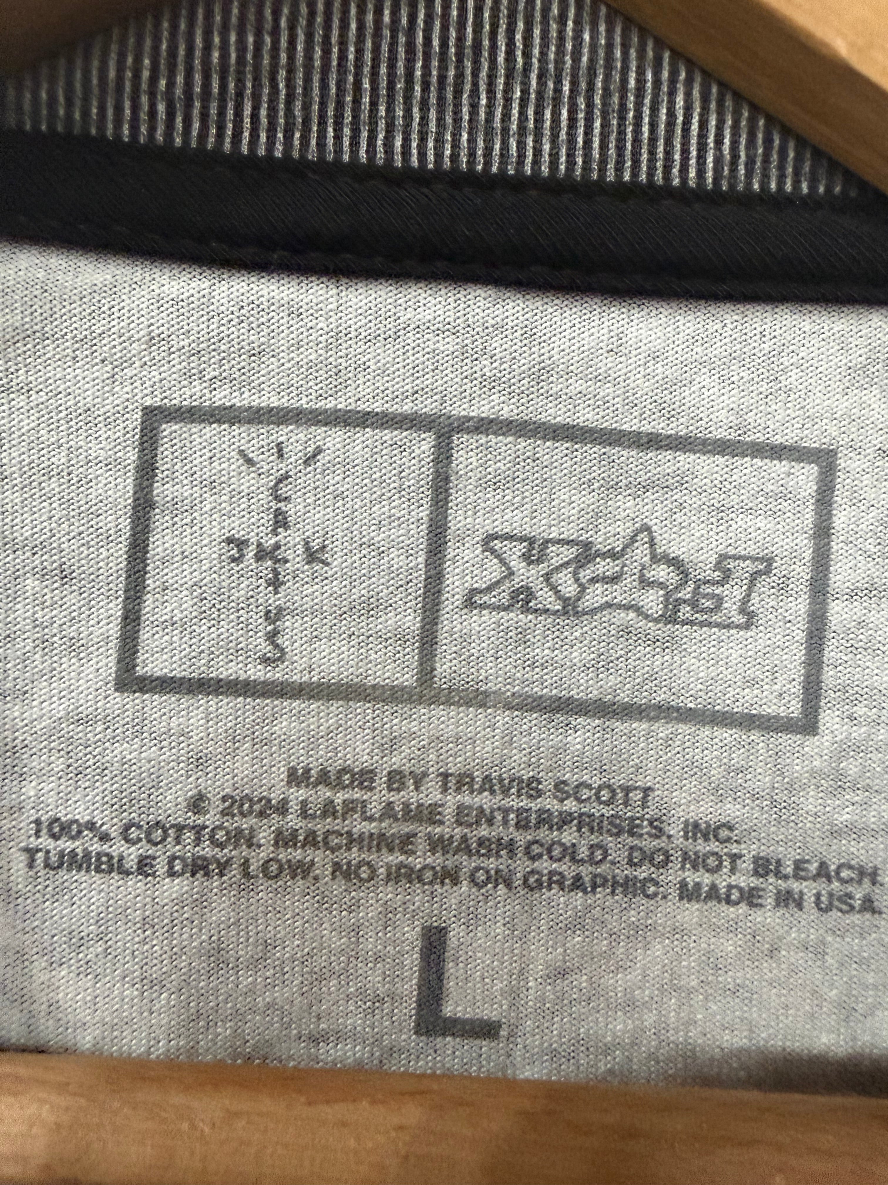 Travis Scott Fox Longsleeve L