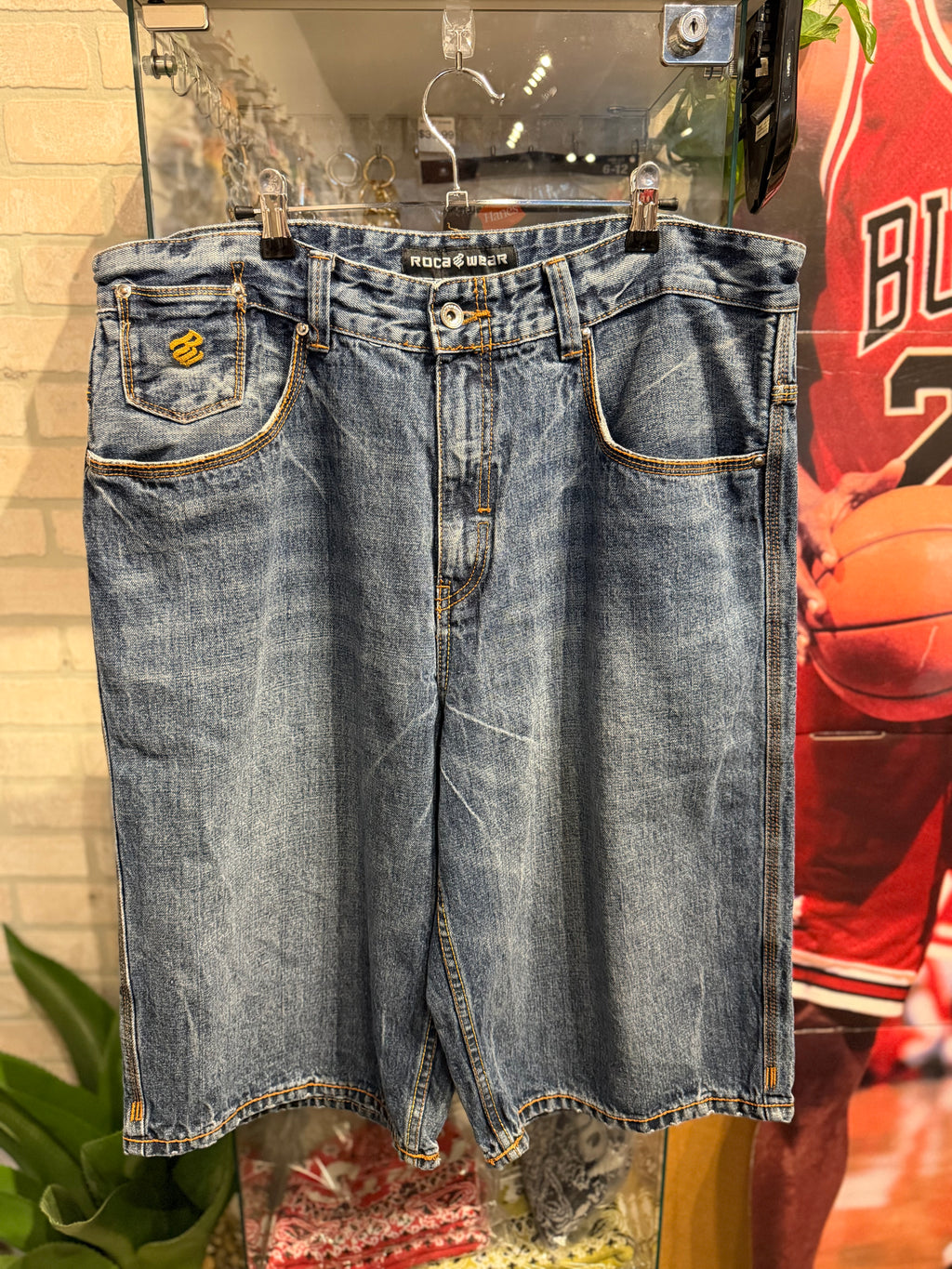 Vintage/y2k Roca wear Jean Shorts 38