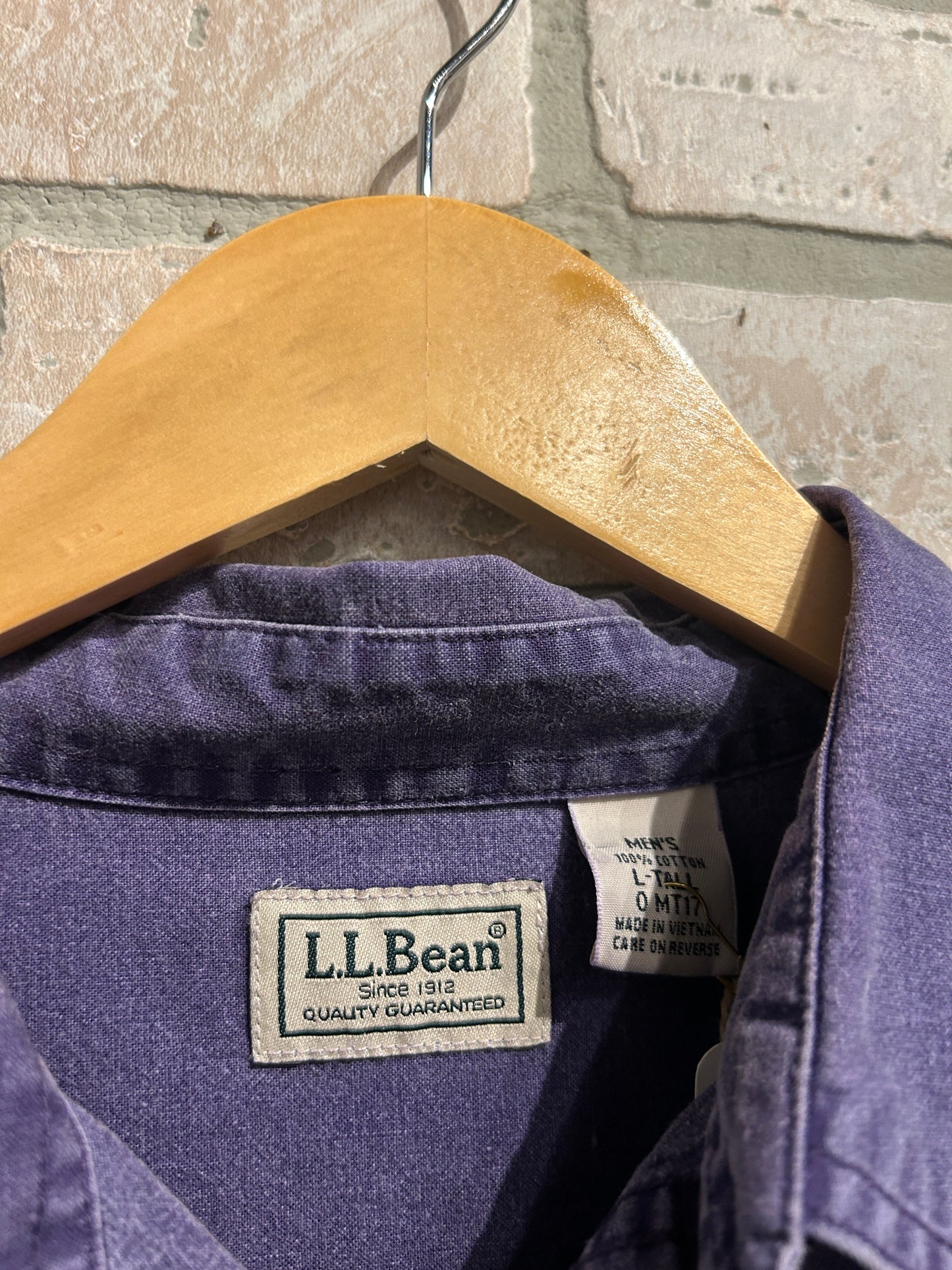 LL Bean Flannel L