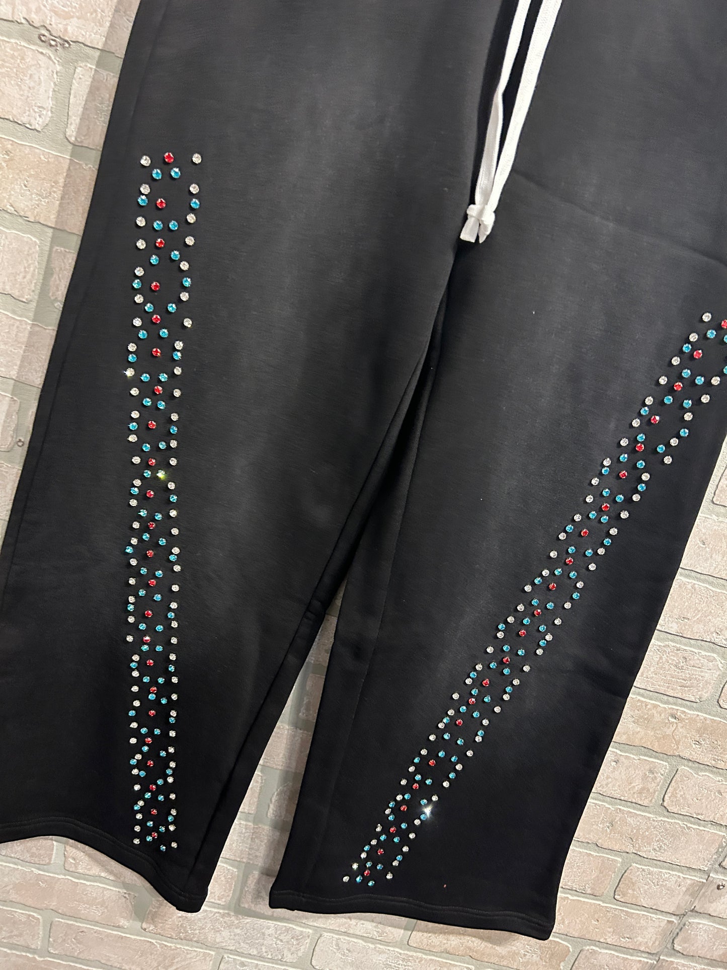 AZVA Studios Crystal Sweatpants