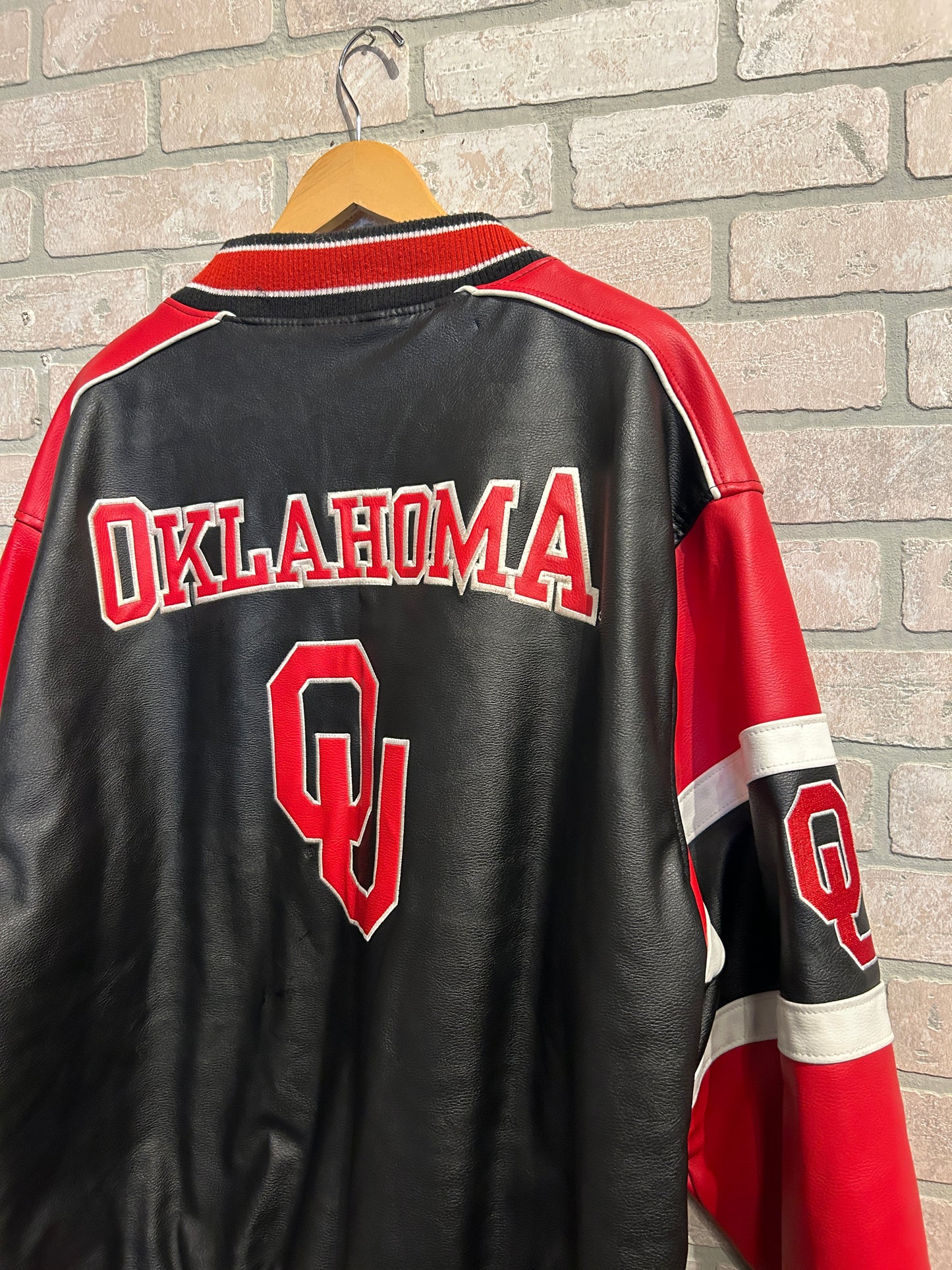 Vintage Oklahoma Leather Jacket XXL