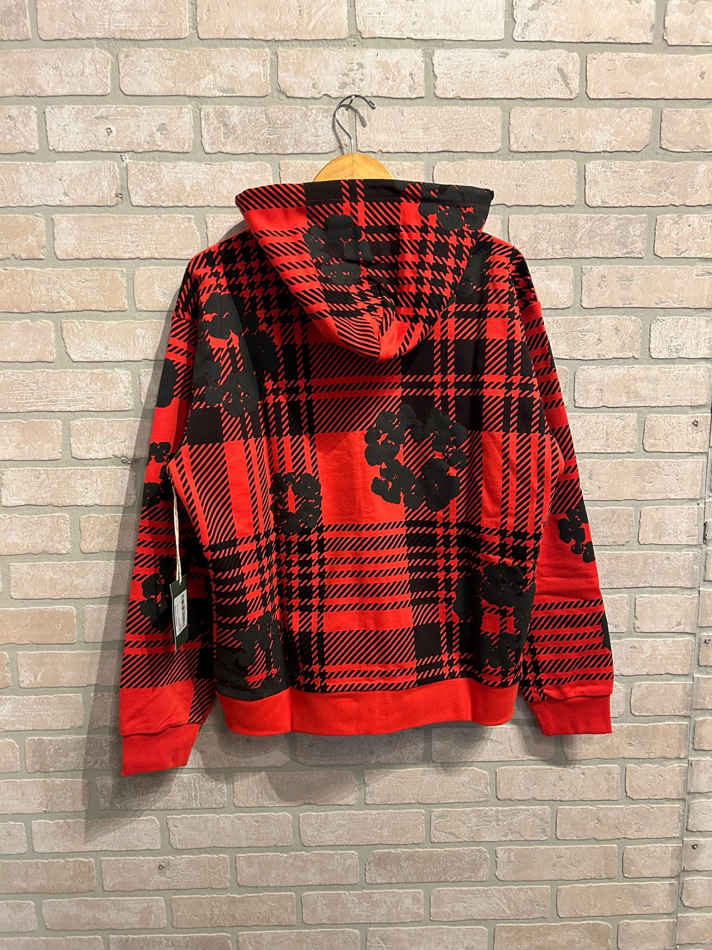 Denim Tears Plaid Hoodie M