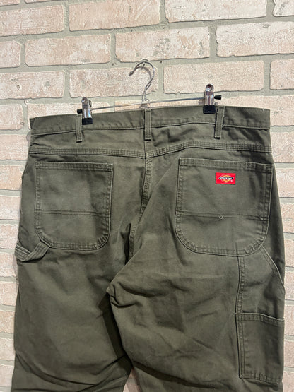 Olive Green Dickies 38x30