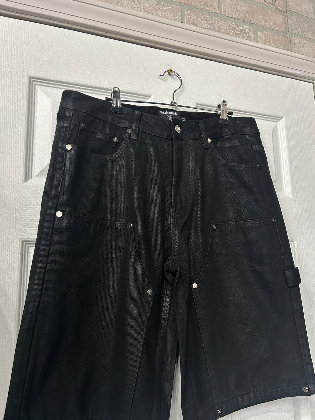 Mixed Emotions Double Knee Shorts 32