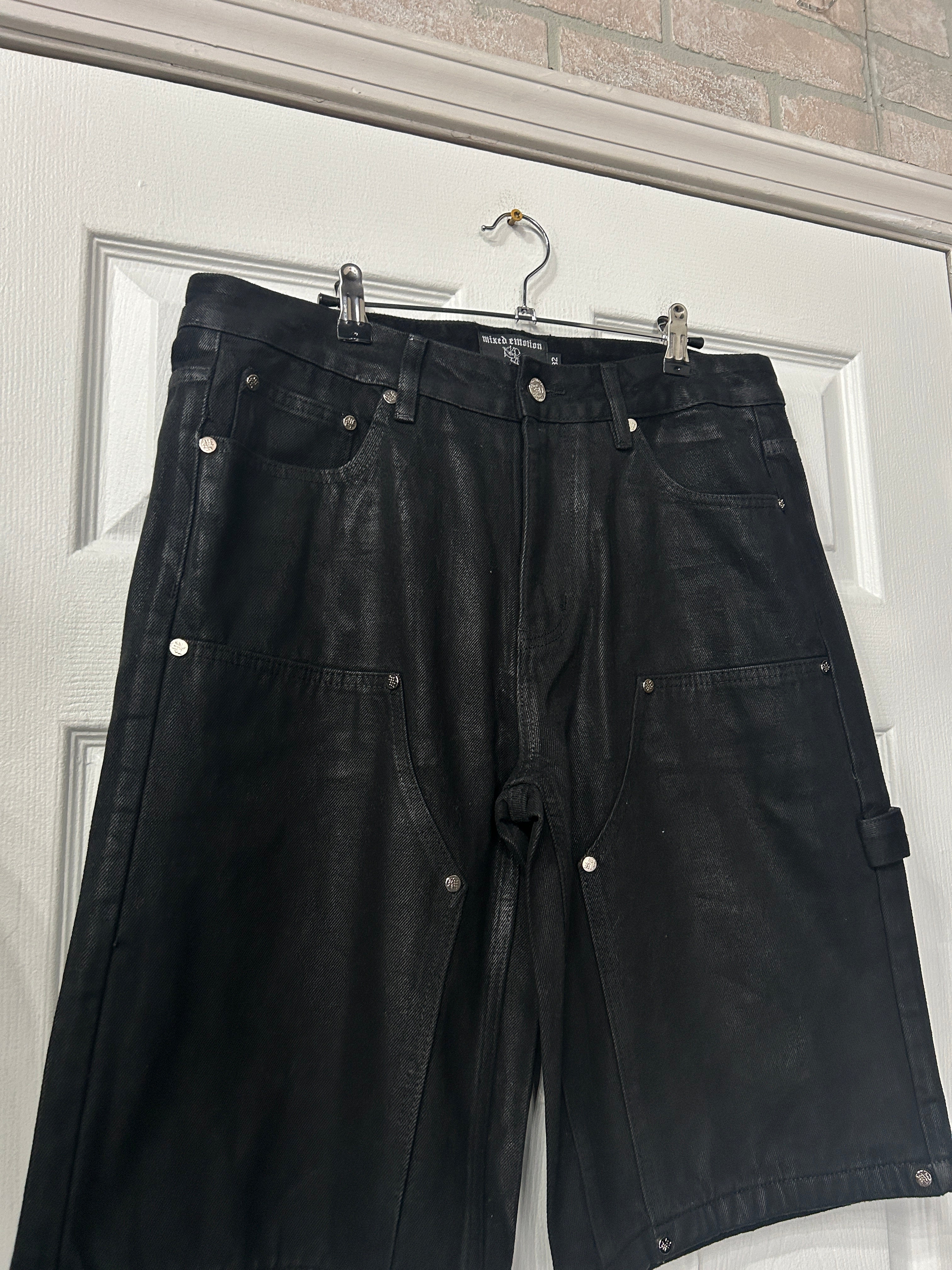 Mixed Emotions Double Knee Shorts 32