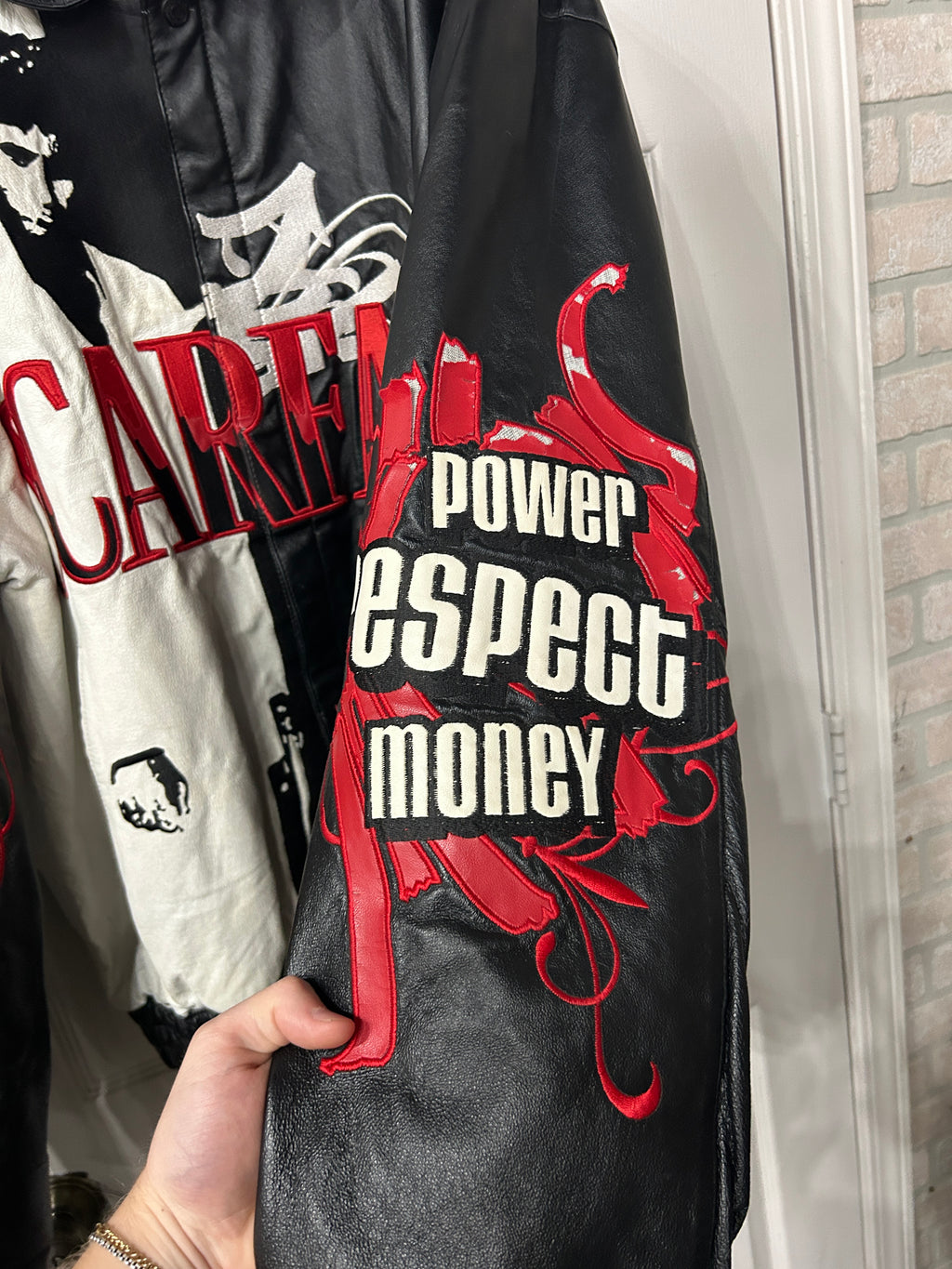 ScarFace Leather Jacket XXL