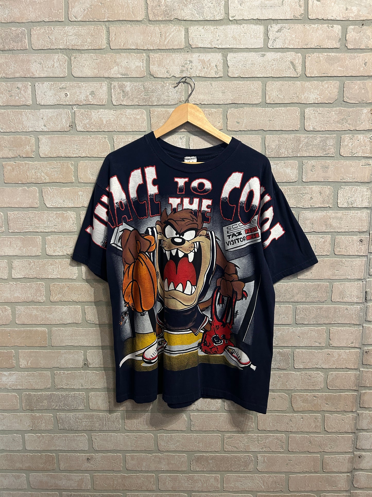 Vintage Taz AOP Tee L