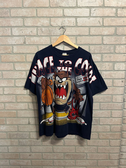 Vintage Taz AOP Tee L