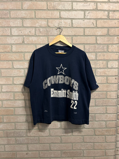 Vintage Emmitt Smith Cowboys Tee L