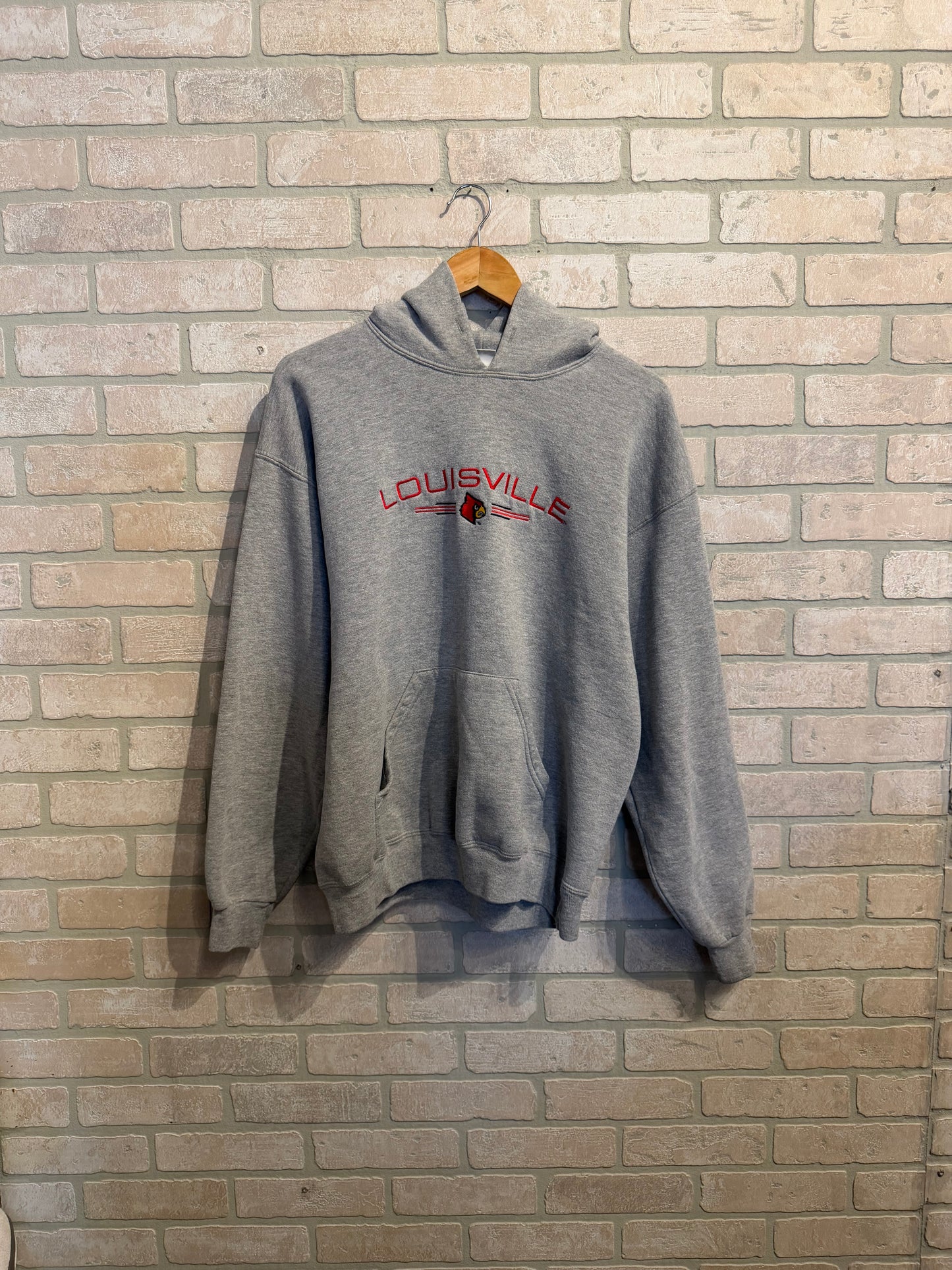 Vintage Louisville Hoodie L