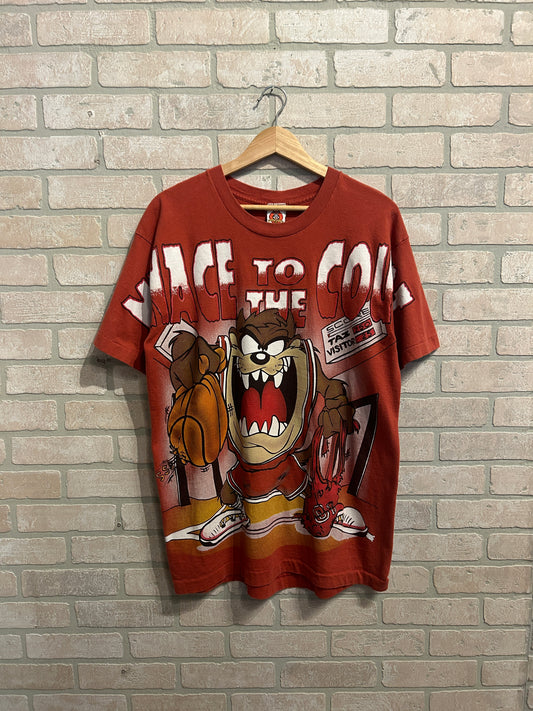 Vintage Taz AOP Tee L