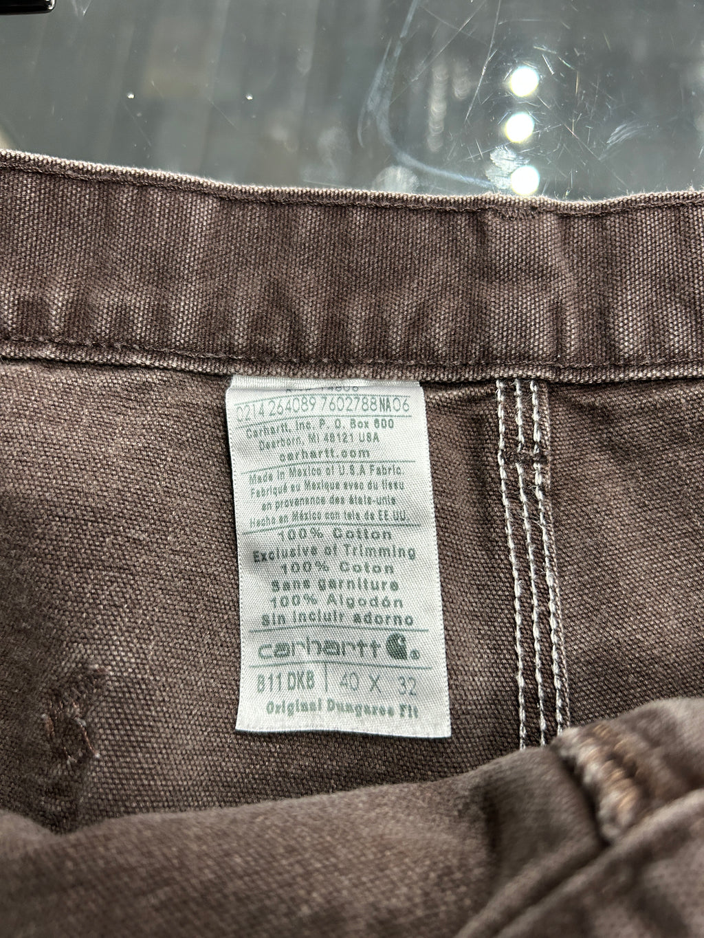 Vintage Brown Carhartt Carpenter Pants 40x32