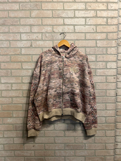 AZVA Studios Camo Crystal hoodie