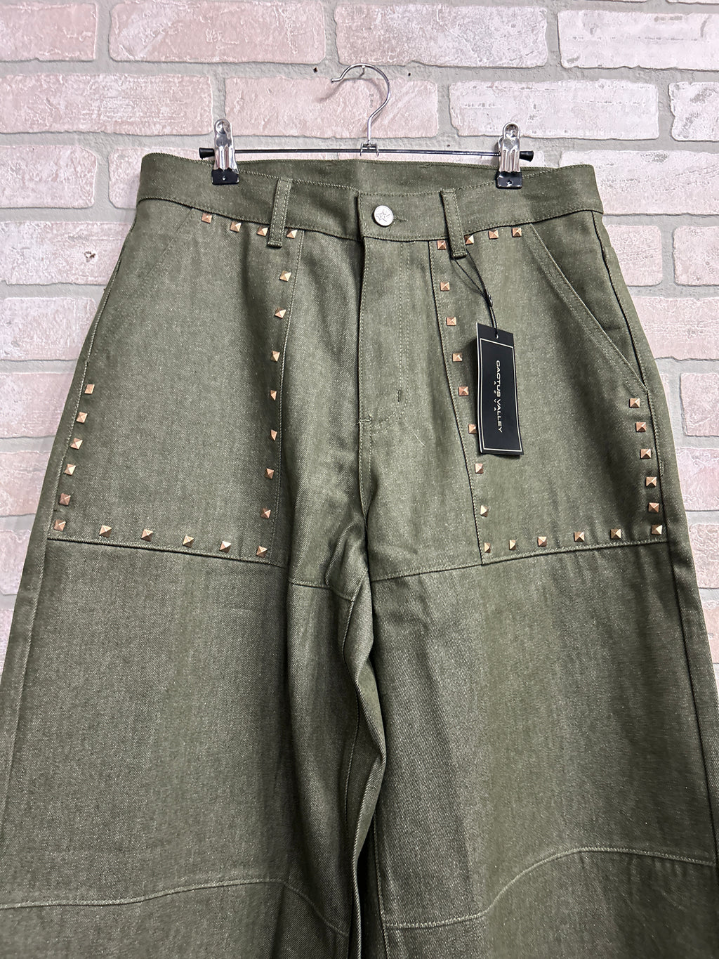 Azva Studded Military Pants M