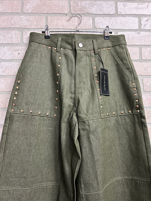 Azva Studded Military Pants M