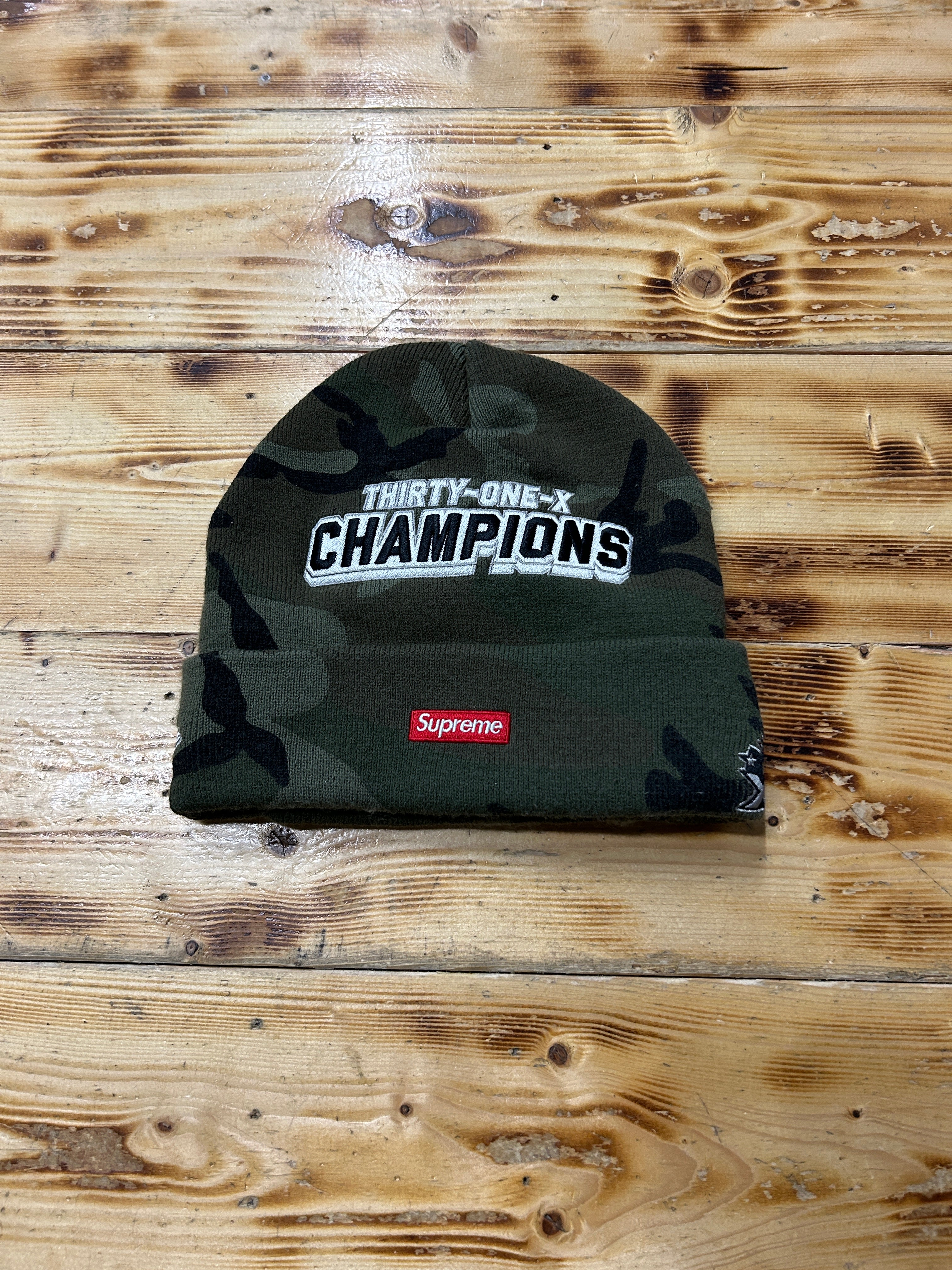 Supreme Camo Beanie