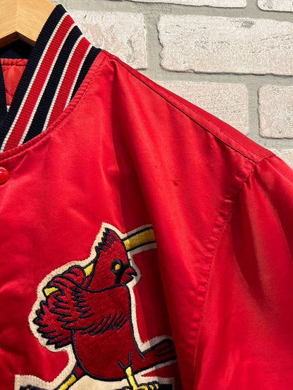 Vintage St Louis Cardinals Satin Jacket S