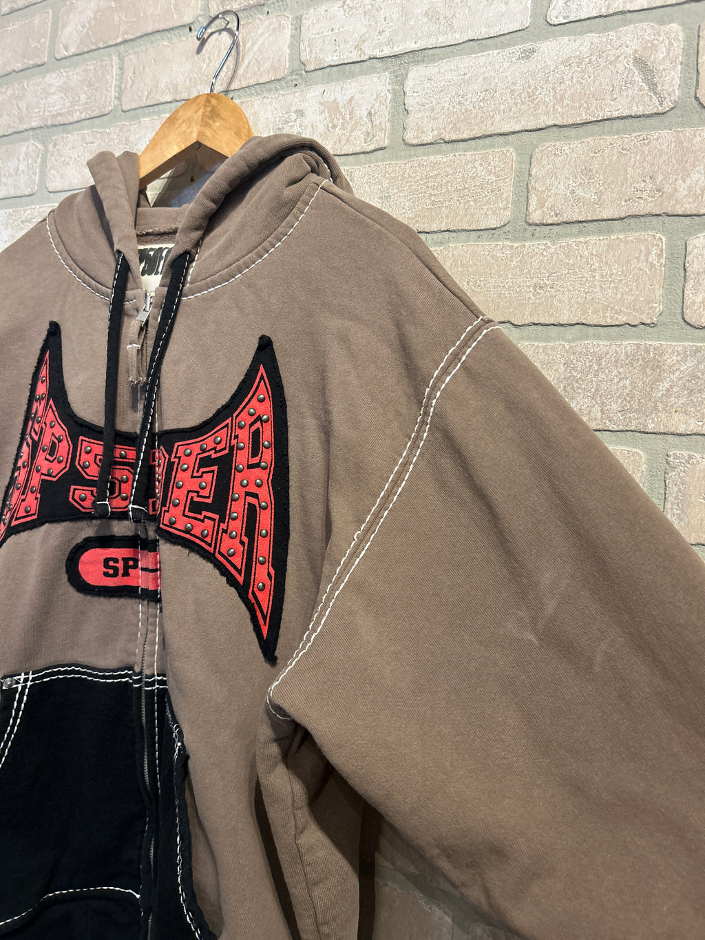 SP5DER Zip Hoodie L