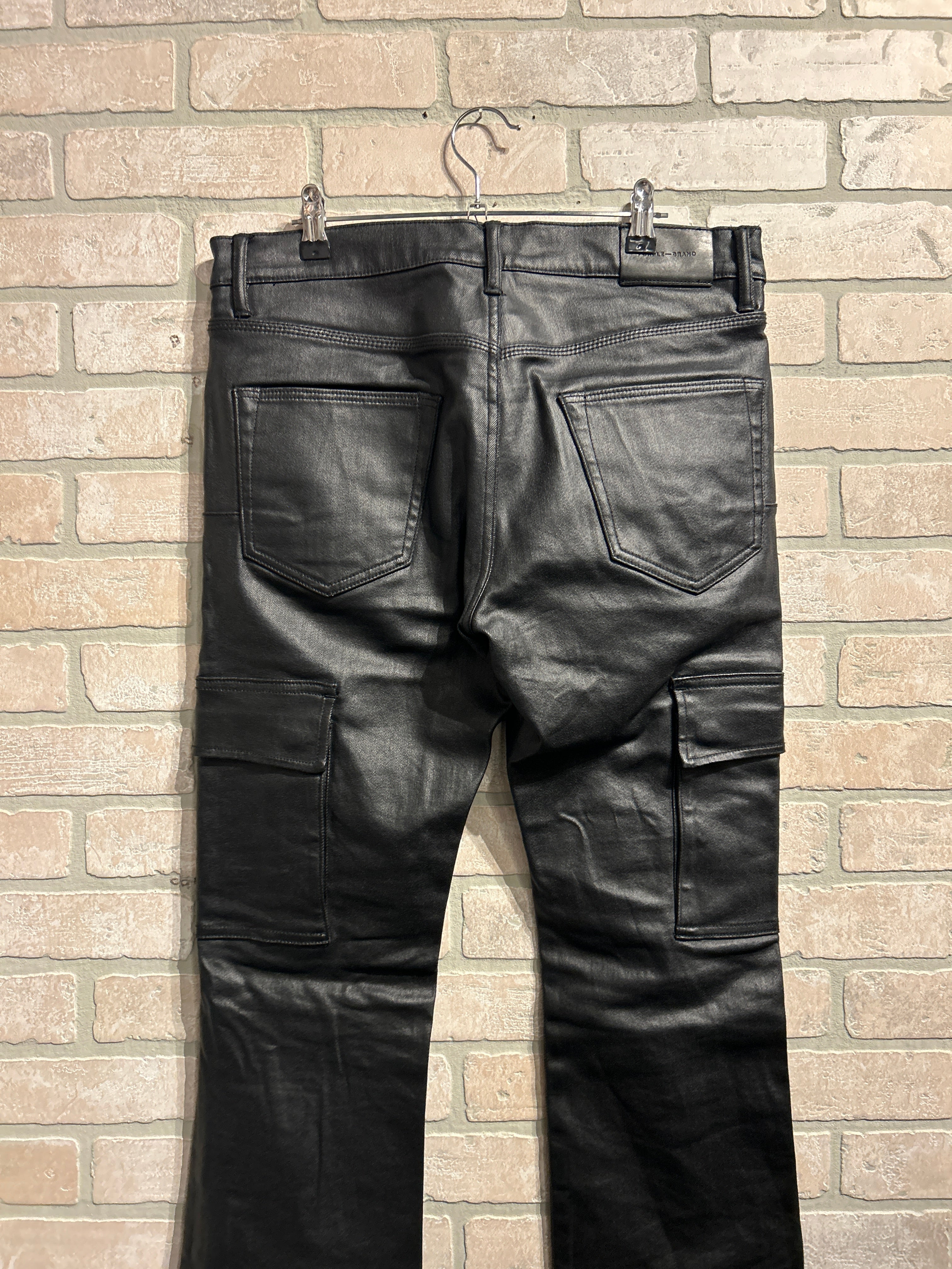 Purple Leather Pants 32