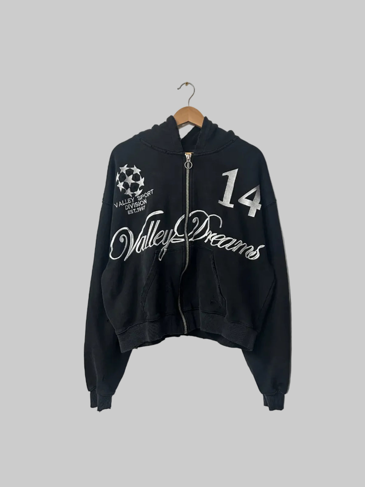 Vale Zip Up Hoodie XL