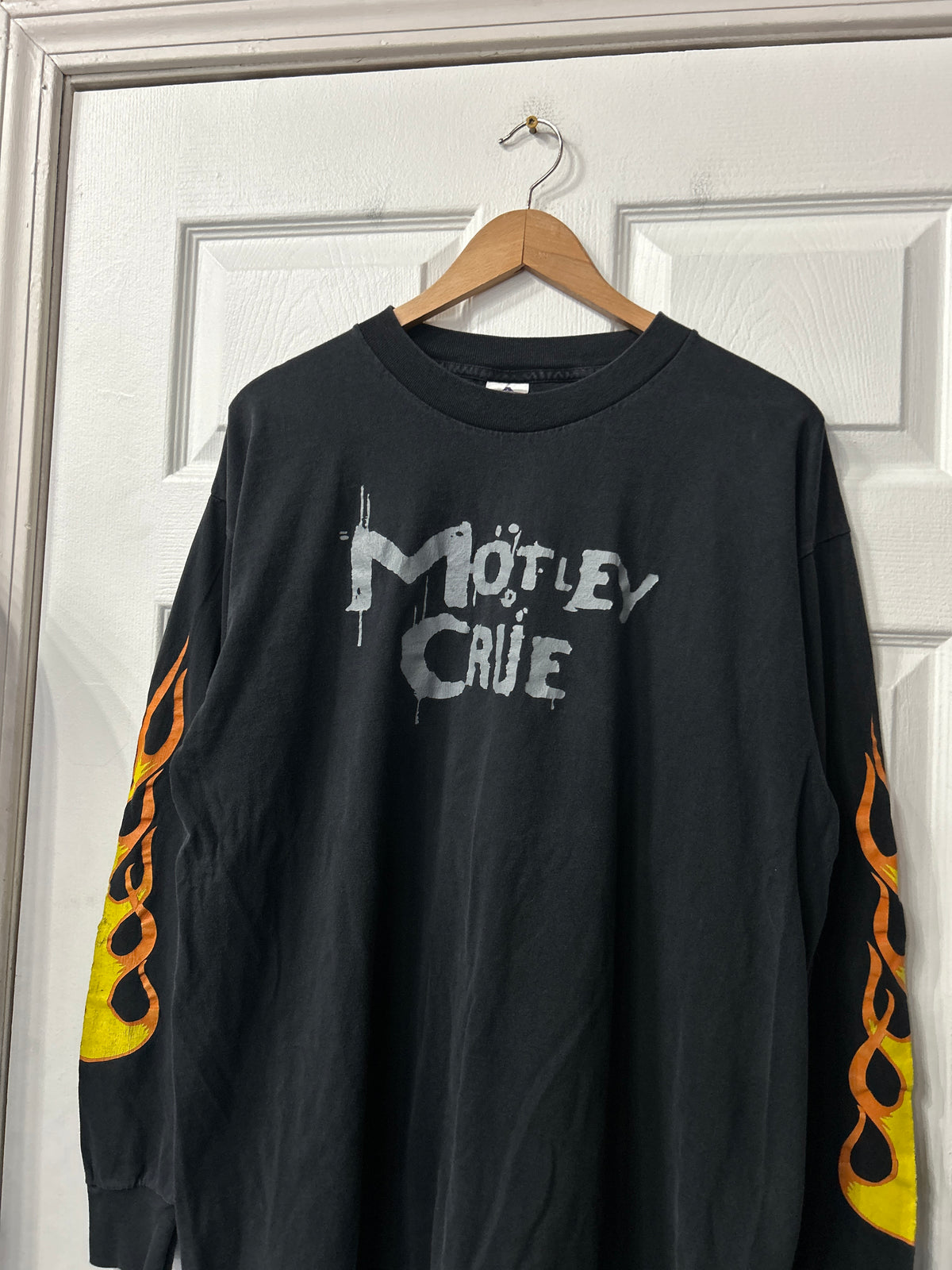 Vintage Motley Crue Flame Longsleeve XL