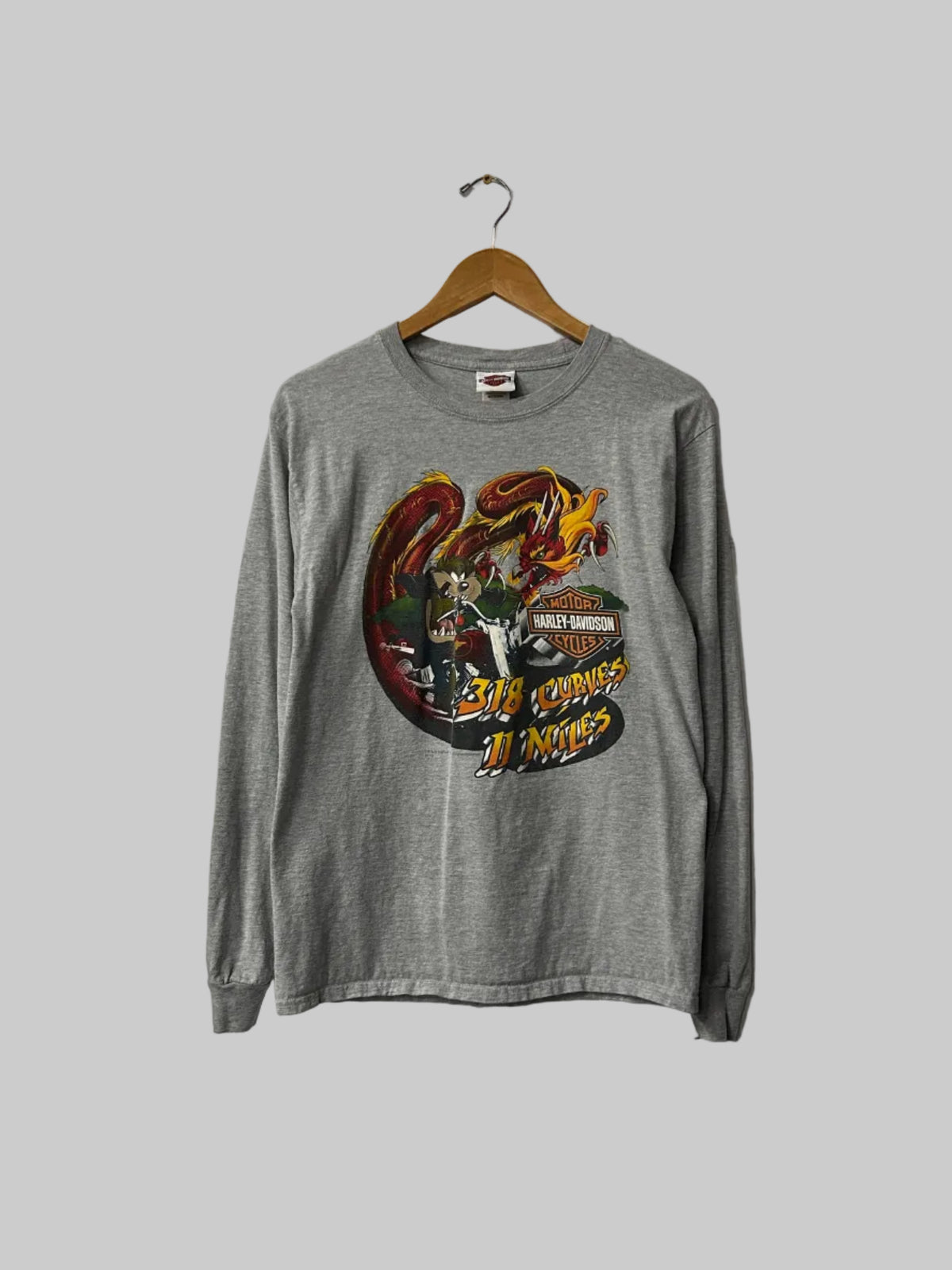 Vintage Looney Tunes Harley longsleeve M