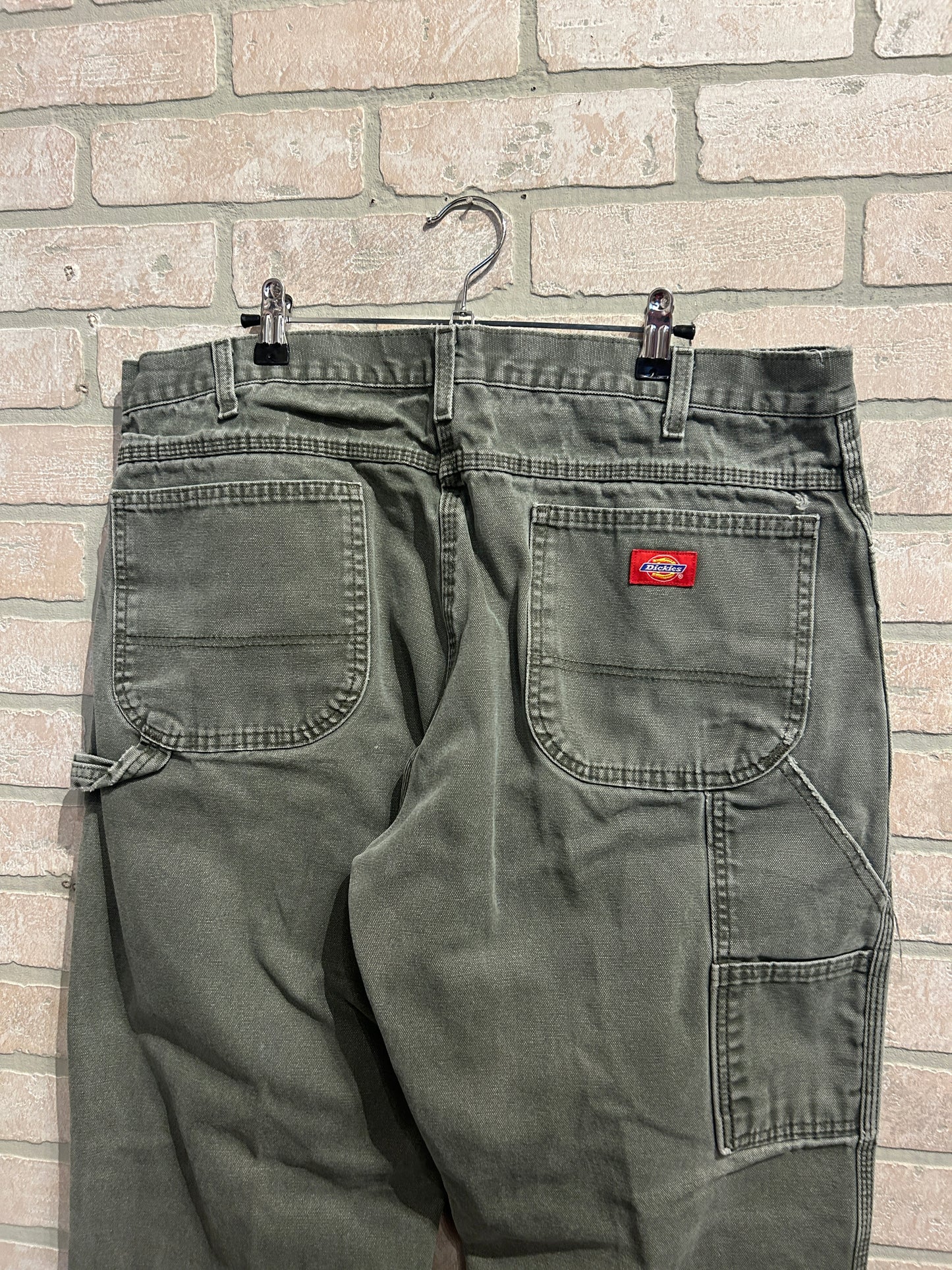 Olive Dickies Cargo Pants 38x32