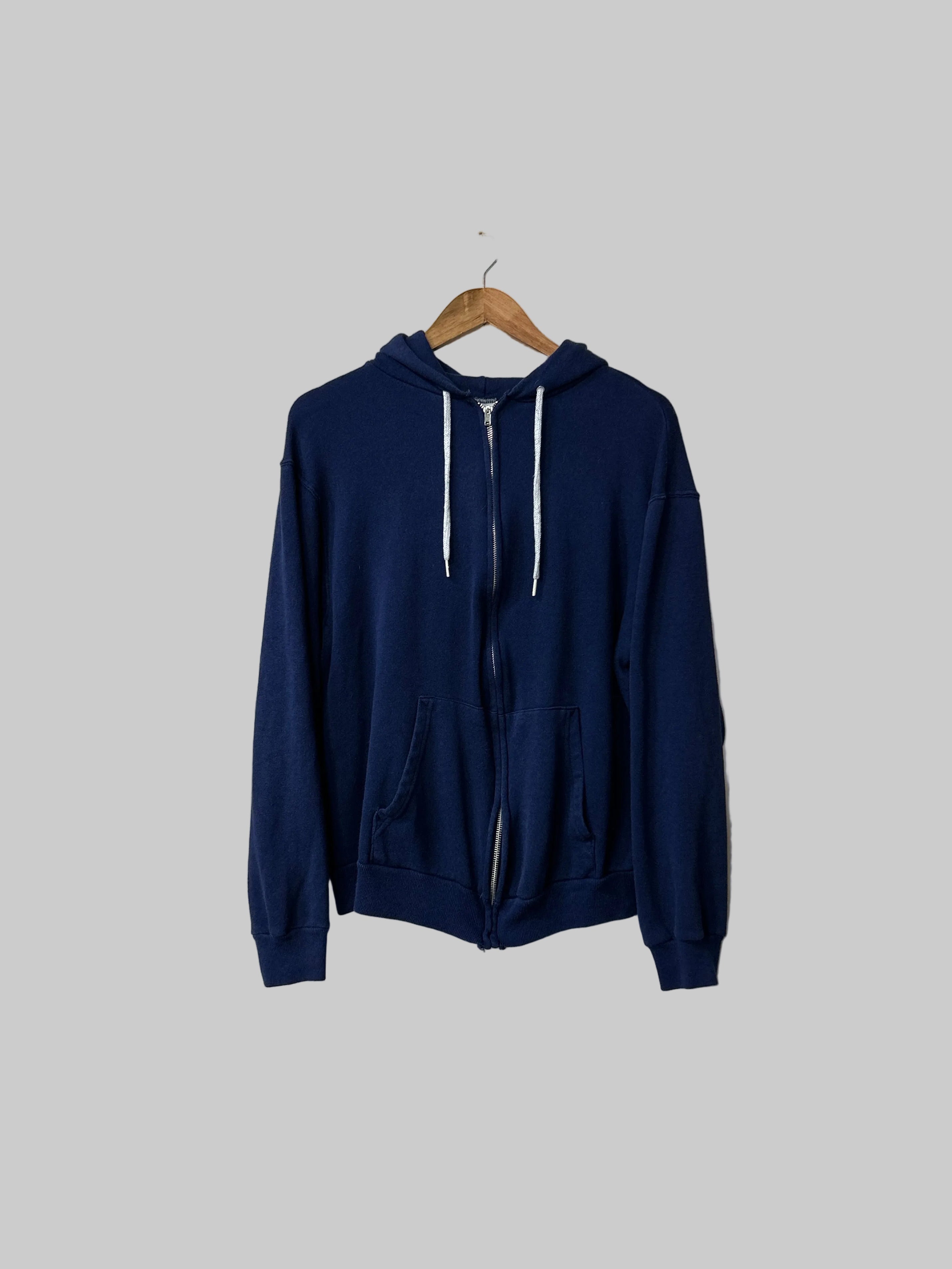Vintage Zip Hoodie L