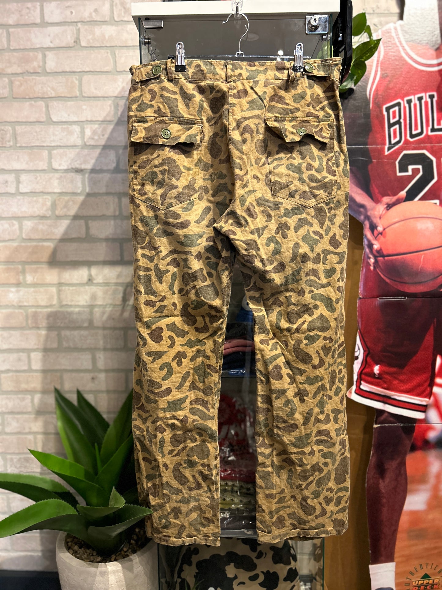 70’s/80’s Military Camo Pants M