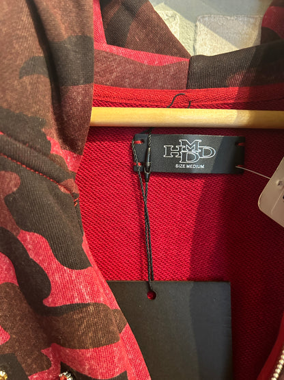 HMDD Crystal Zip Hoodie