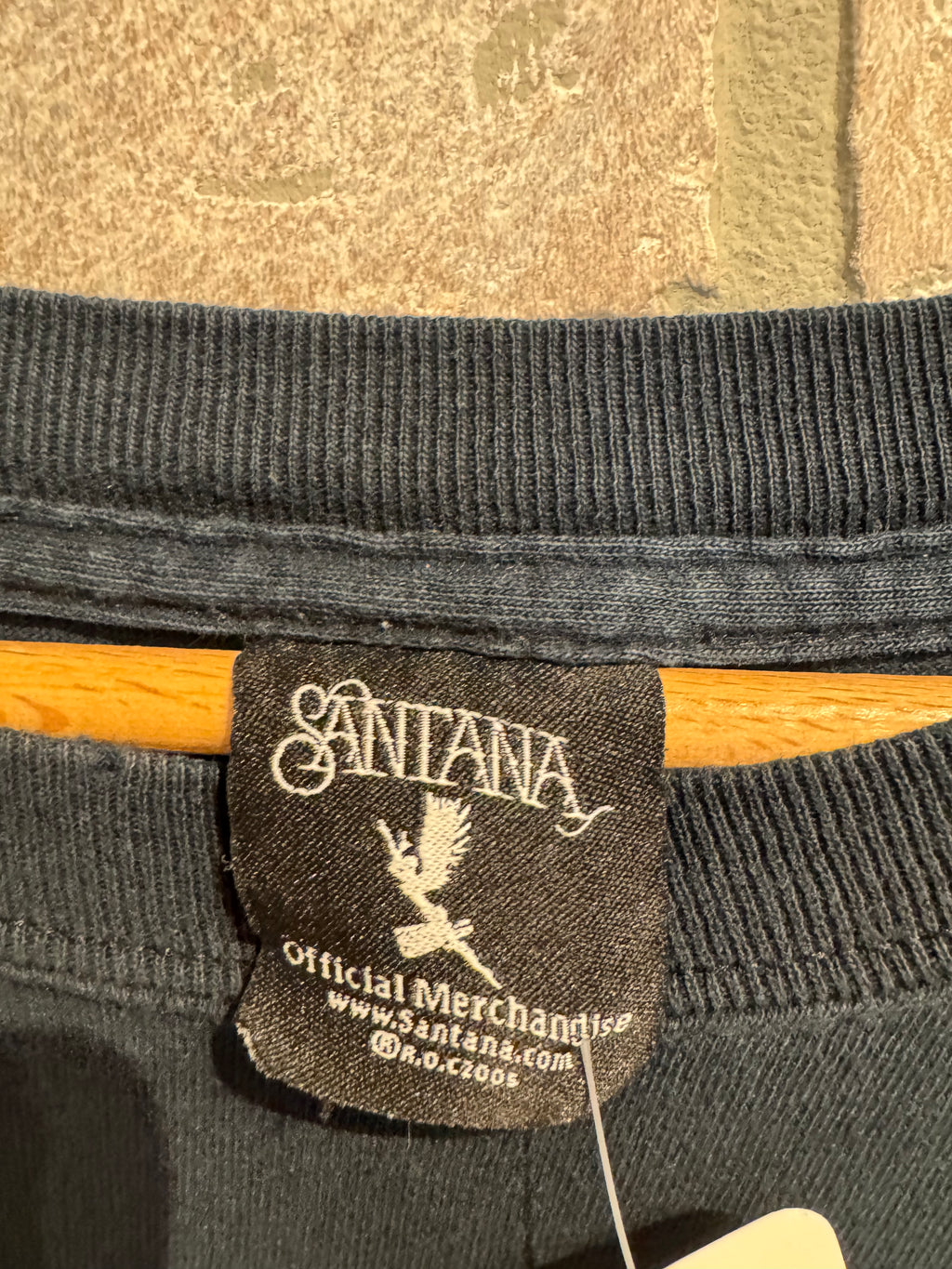 Vintage Santana Tee XXL
