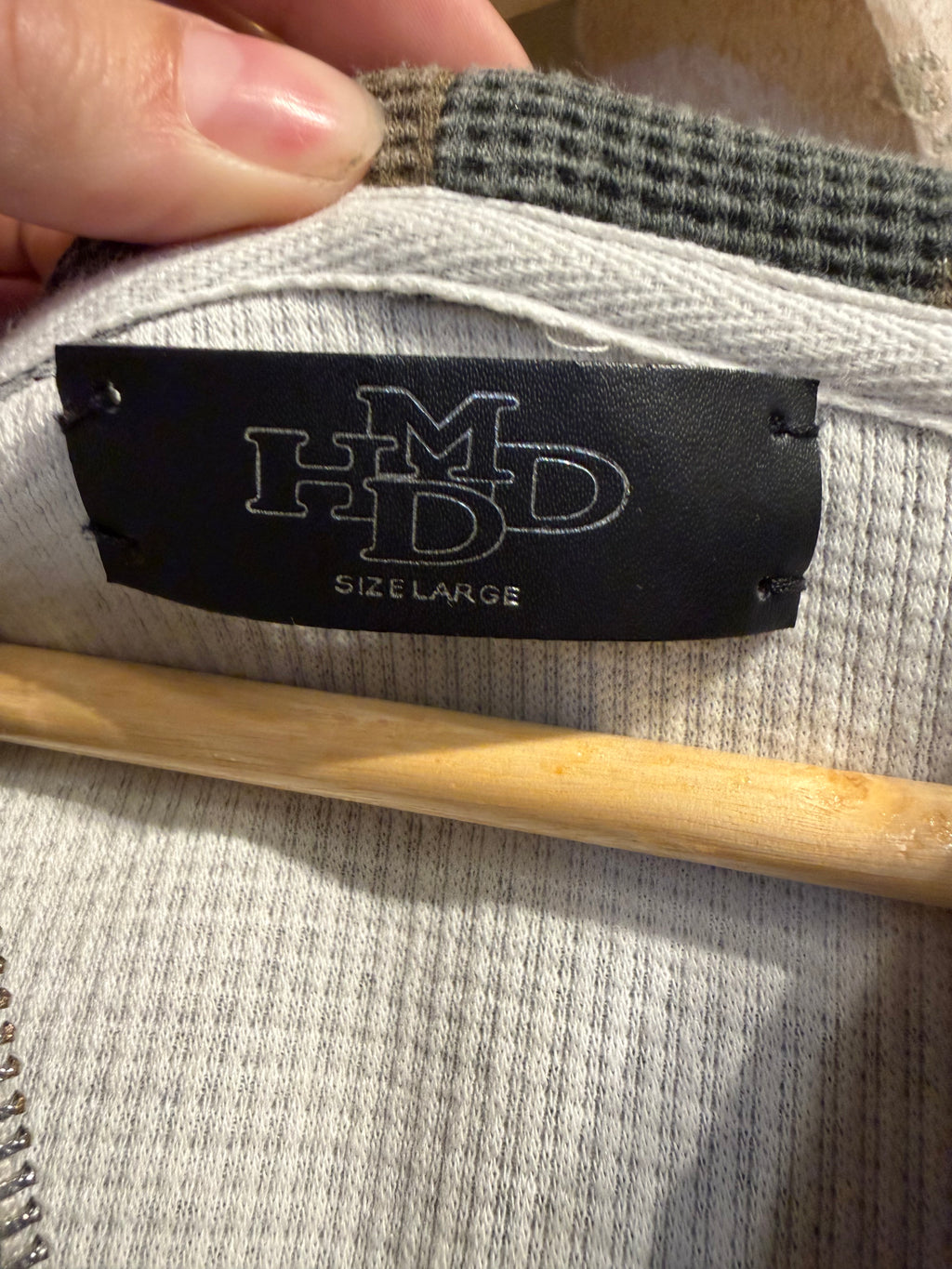HMDD Camo Thermal Hoodie L
