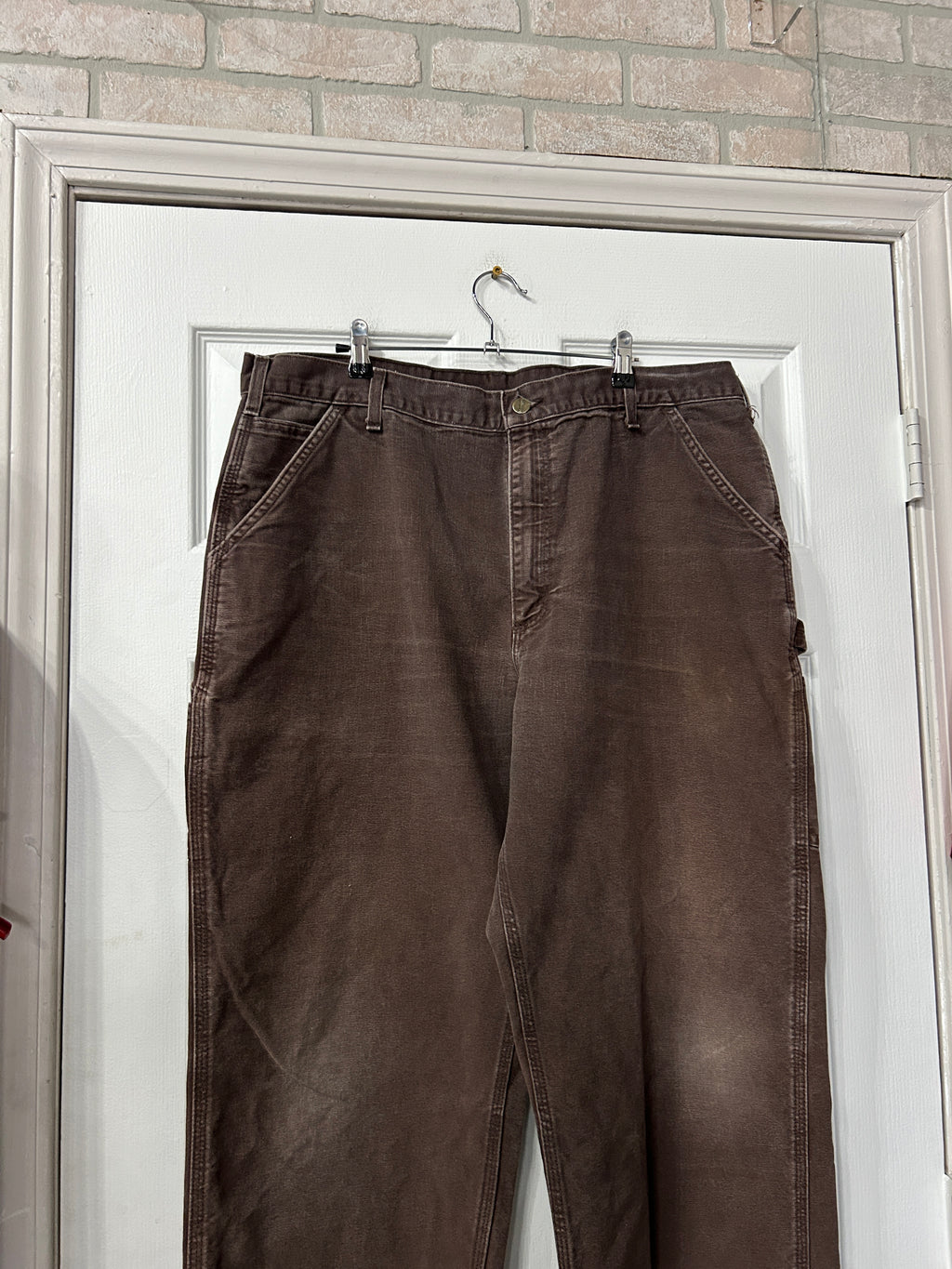 Vintage Brown Carhartt Carpenter Pants 40x32
