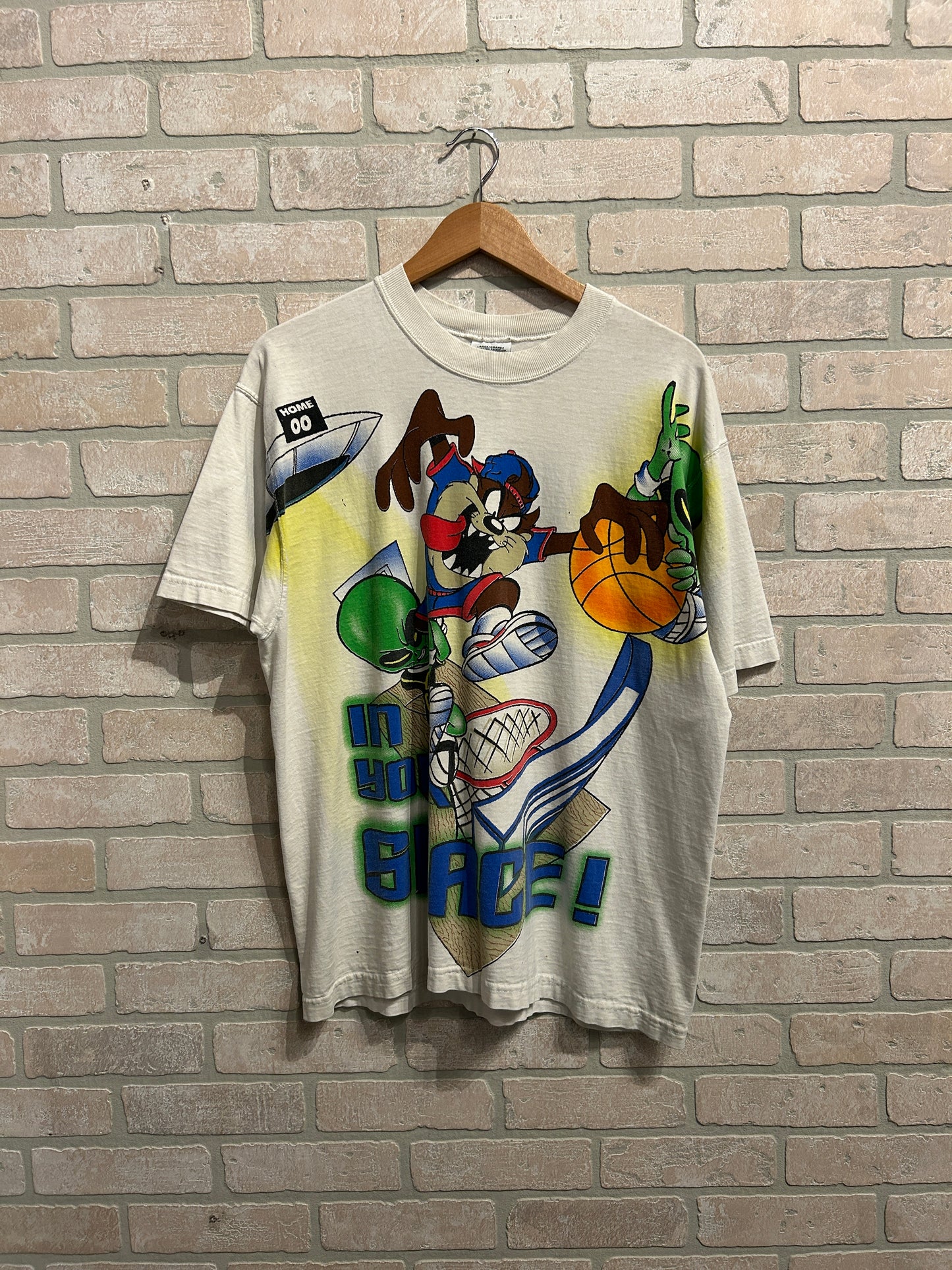 Vintage Taz AOP Tee L