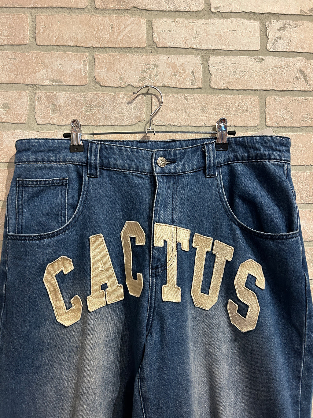 AZVA Studios Patchwork Jeans M & L