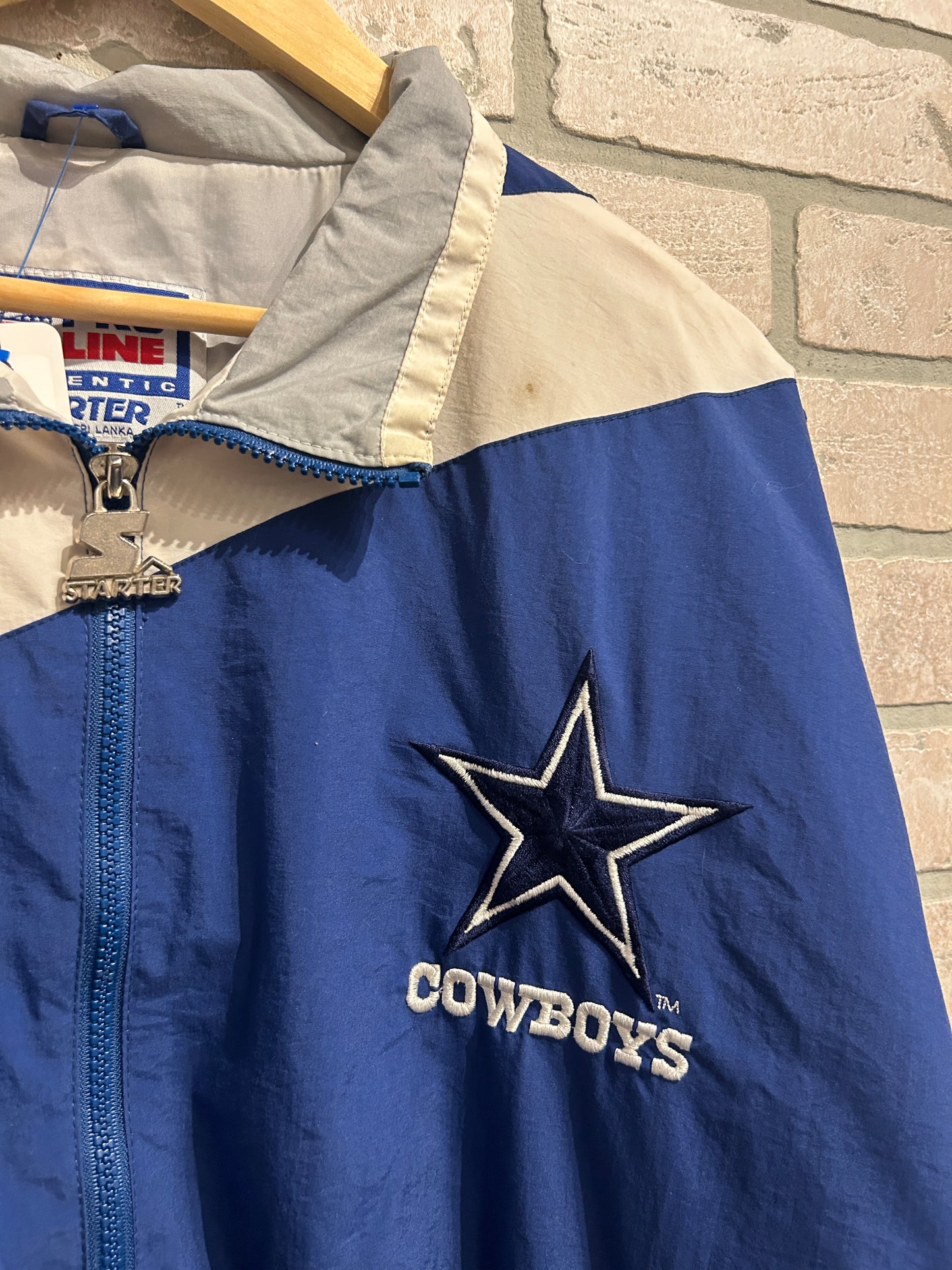 Vintage Dallas Cowboys Windbreaker L