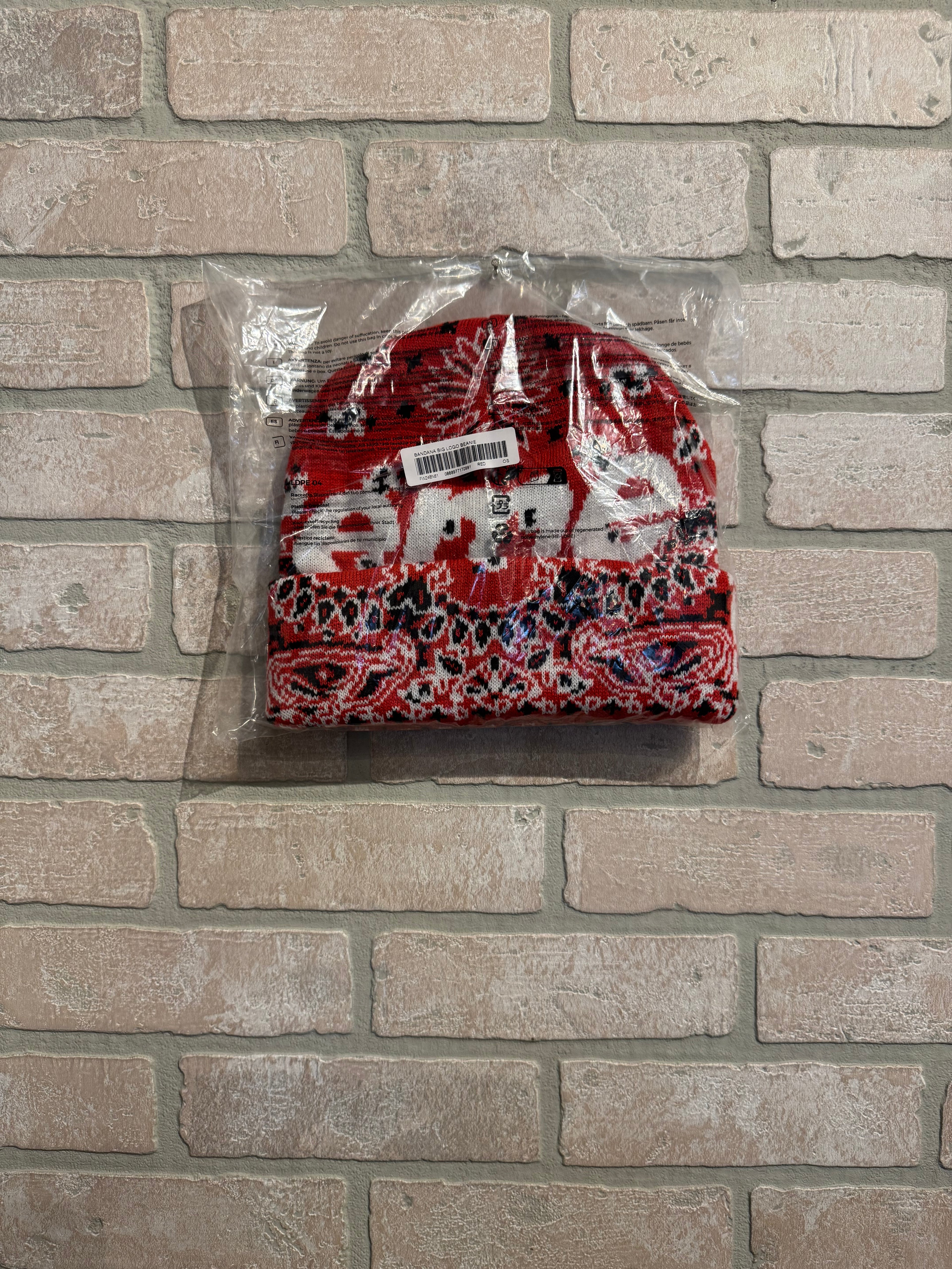 Supreme Red Beanie