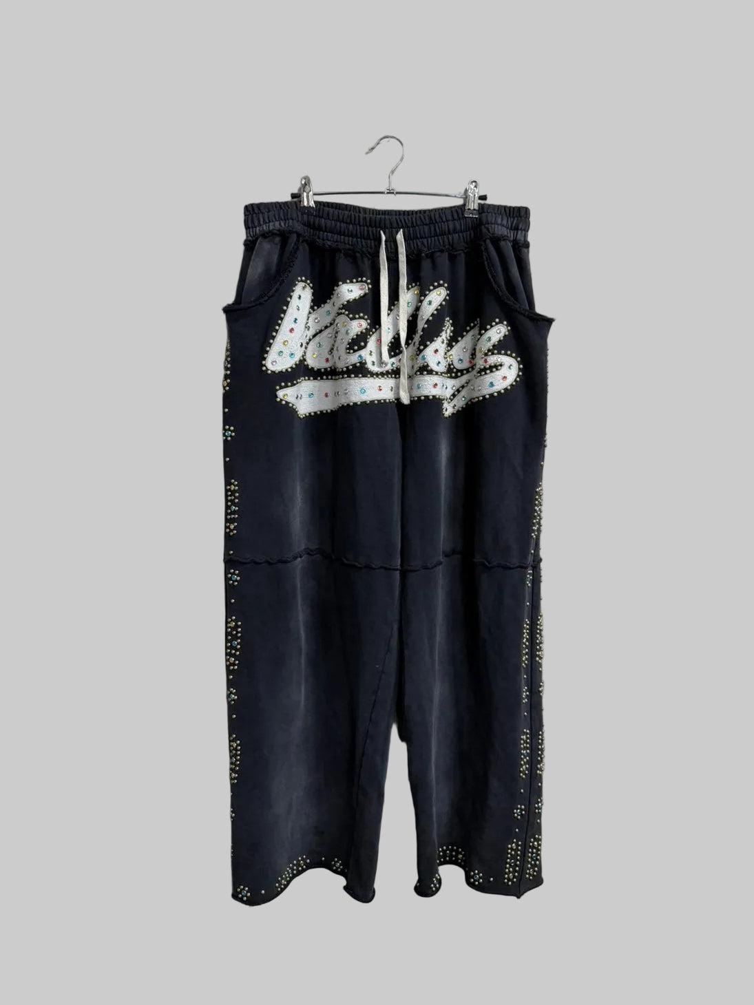 Vale Rhinestone Sweat pants L