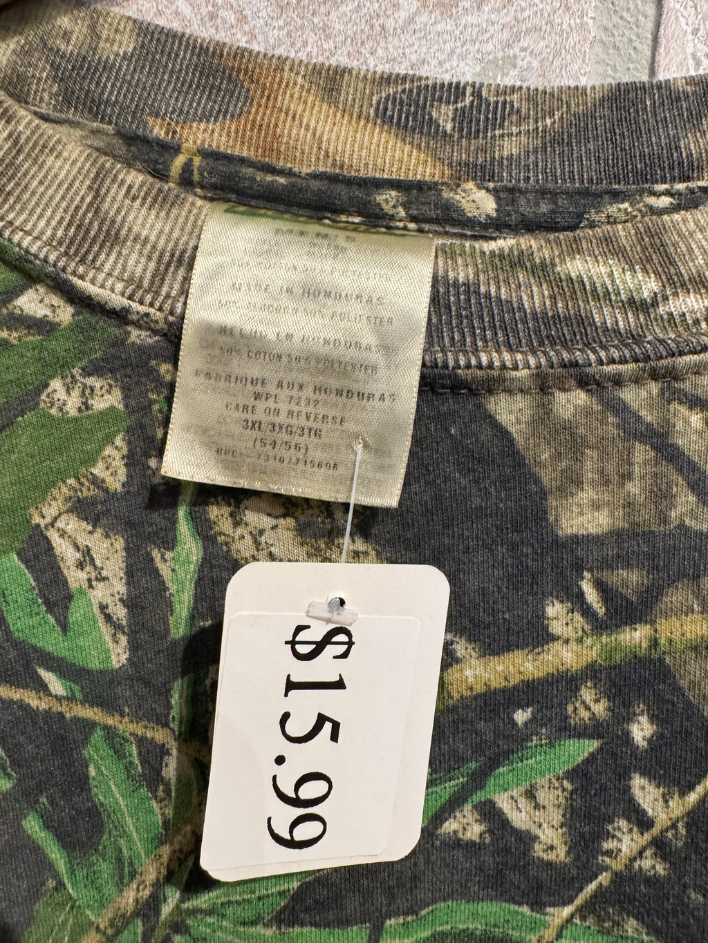 Vintage Camo Longsleeve XXL