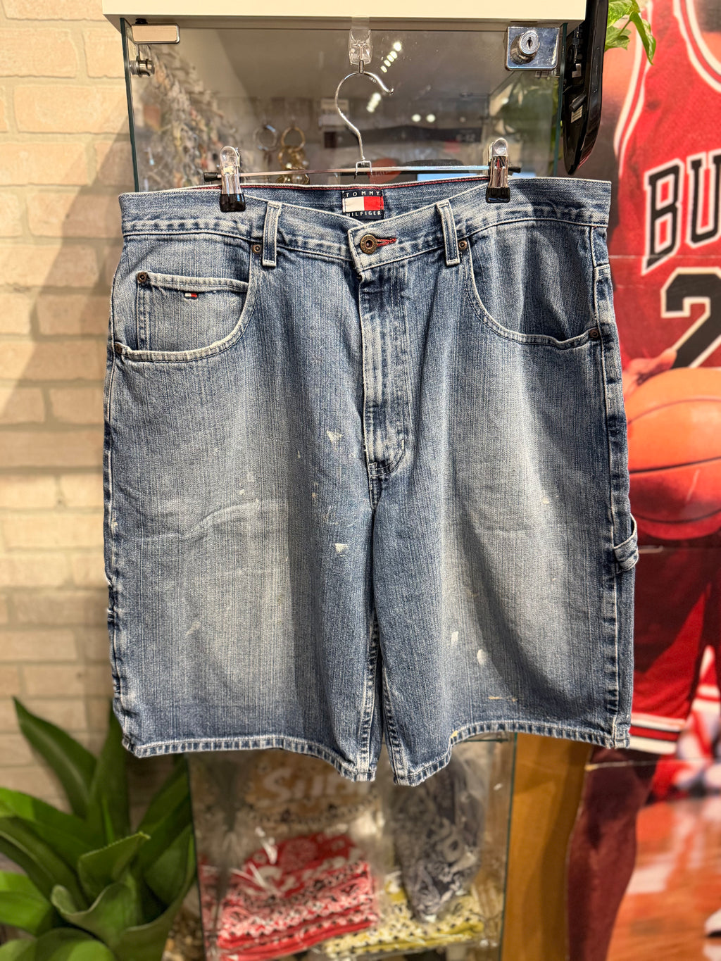 Vintage/y2k Tommy Hilfiger Jean Shorts 36