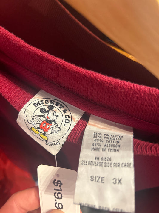Vintage Mickey Crewneck XXL