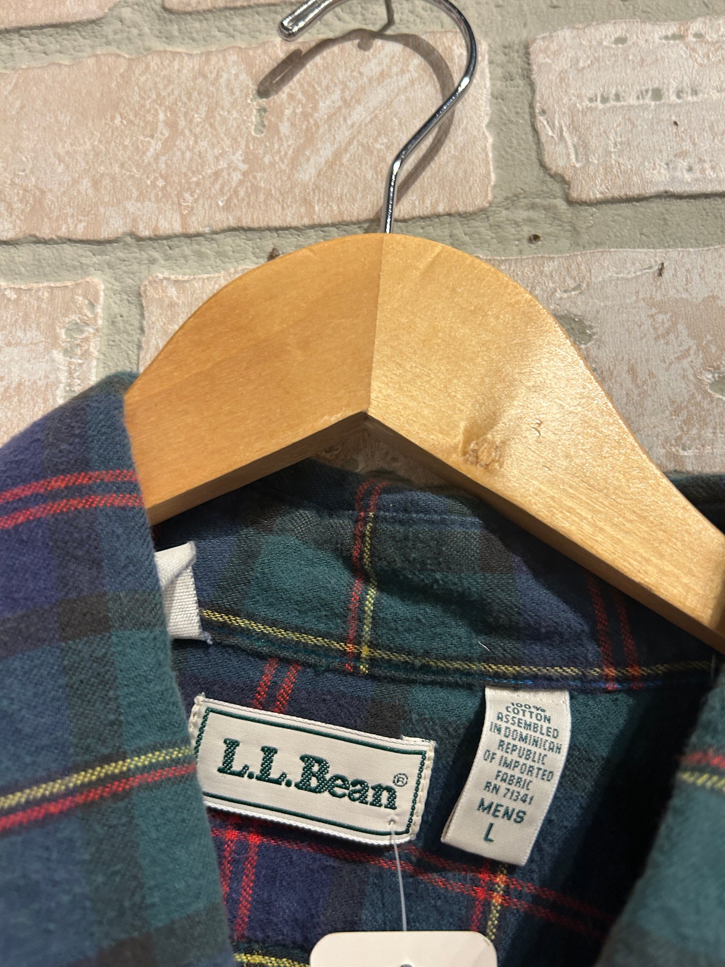 LL Bean Flannel L